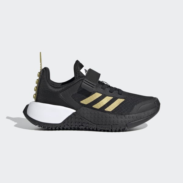 Black adidas shoes with gold bottom Clearance