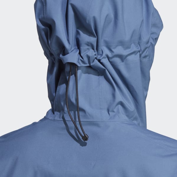 Blue Terrex Multi RAIN.RDY 2.5-Layer Rain Jacket
