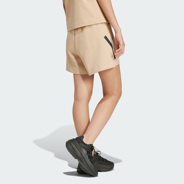Beige adidas Z.N.E. Shorts