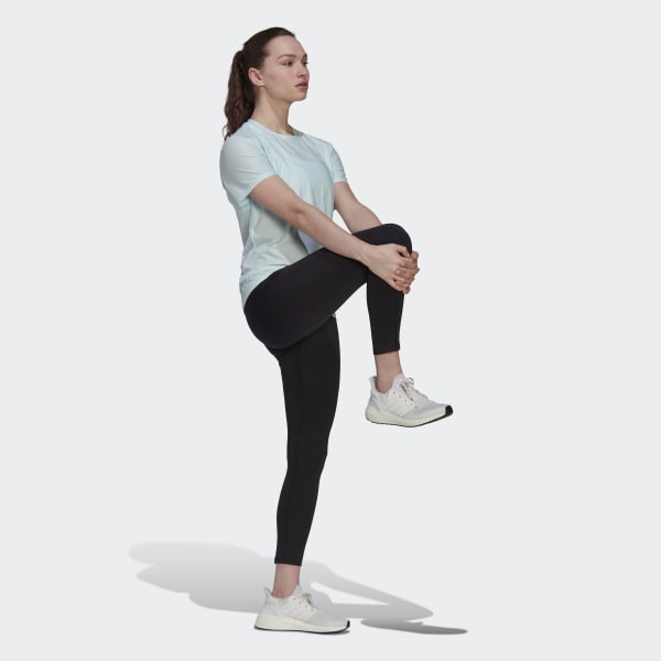 Azul Remera de Running Adi Runner