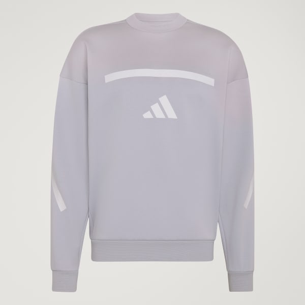 Cinzento Sweatshirt New adidas Z.N.E.