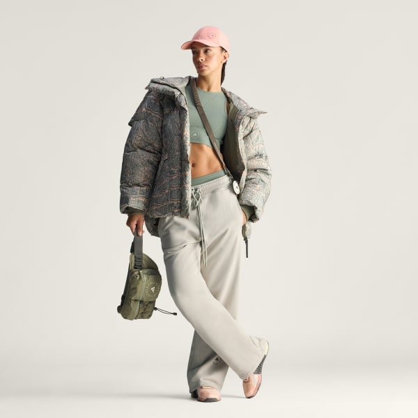 Groen adidas by Stella McCartney Trainingscroptop