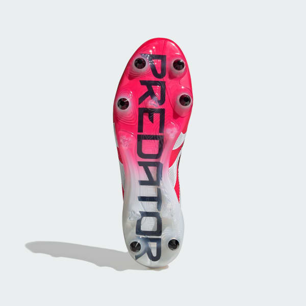 Κόκκινο Predator Elite Laceless Soft Ground Boots