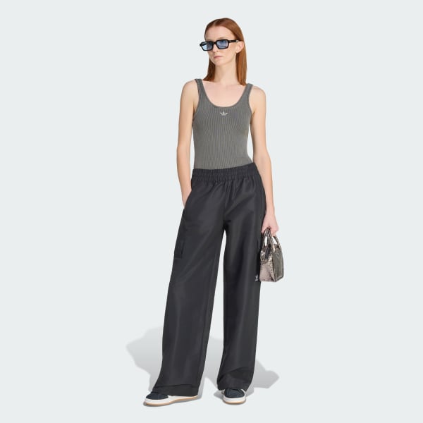 zwart ESSENTIALS LINEAIR Tanktop