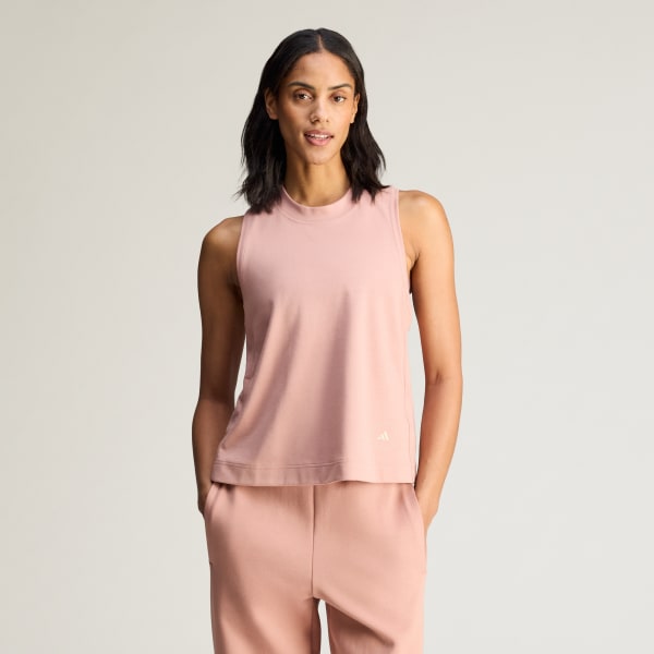 Marrone Canotta adidas by Stella McCartney Logo