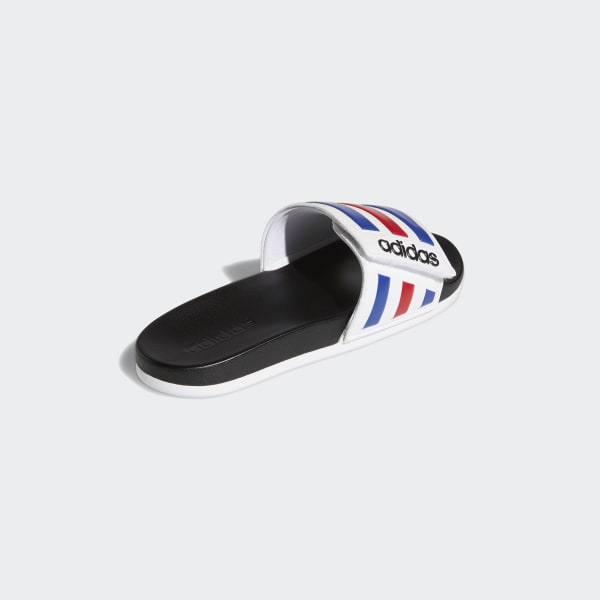 adidas Adilette Comfort Adjustable Slides - White | FY8095 | adidas US