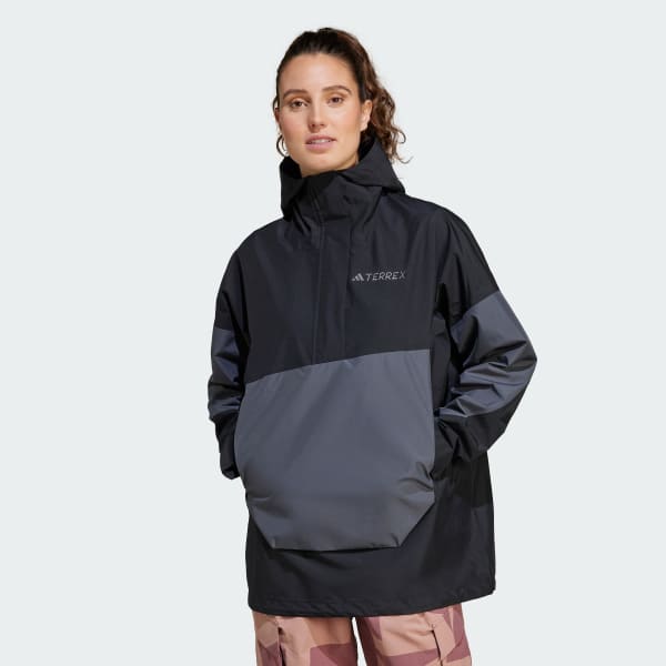 Zwart Terrex Xploric 2.5L Climaproof Anorak