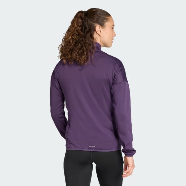 Purple Terrex Xperior Climawarm Light Fleece Jacket