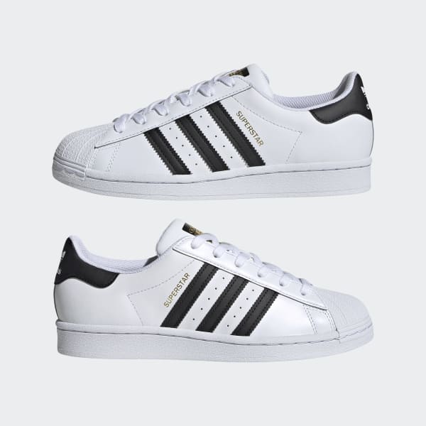 Women's Superstar Cloud White and Core Black Shoes | & | adidas US