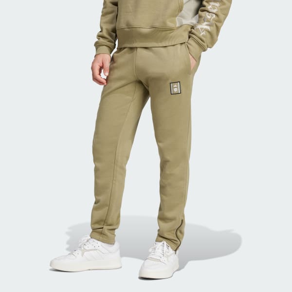 Adidas fleece tracksuit bottoms sales