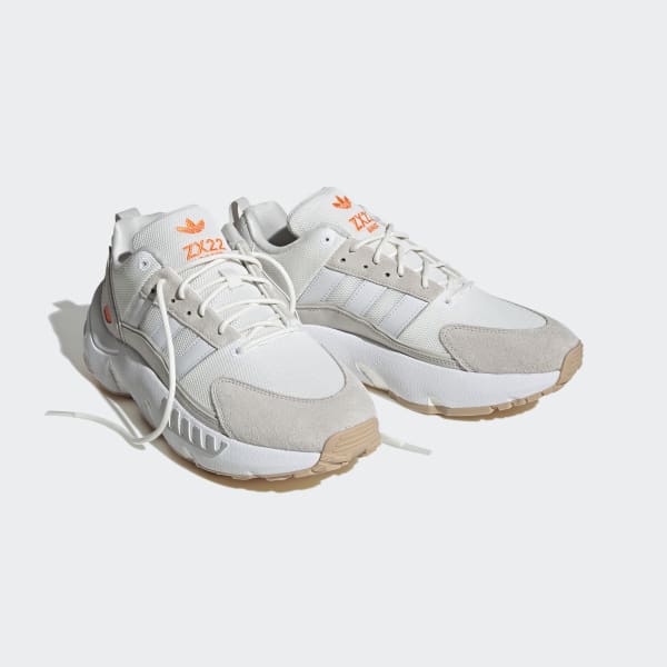White ZX 22 BOOST Shoes