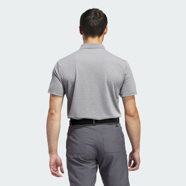 Gris Playera polo Adi Performance jaspeada