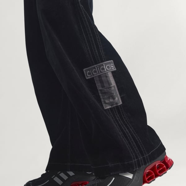 ブラック アディブレイク 起毛ツイル パンツ