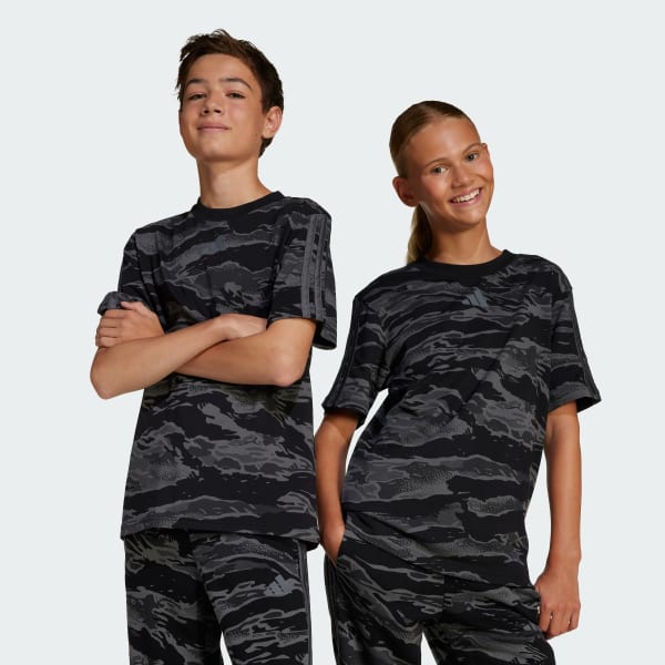 cerná Tričko Seasonal Essentials Camo