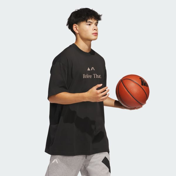 Negro Polera Believe That  Anthony Edwards