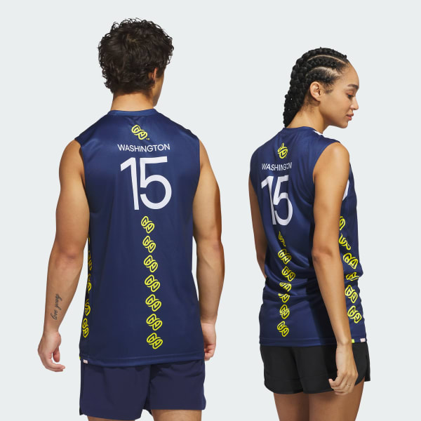 Adidas adidas x LOVB Washington Sleeveless Jersey WORLDWIDE DELIVERY