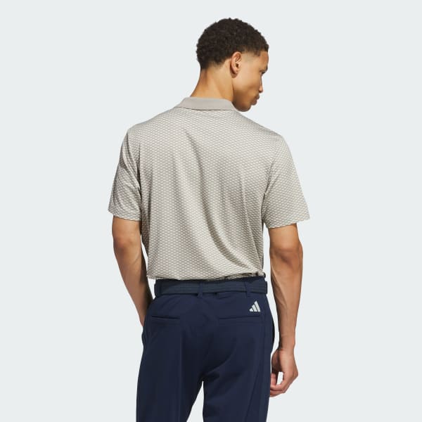 Beige Beyond The Course Textured Polo Shirt