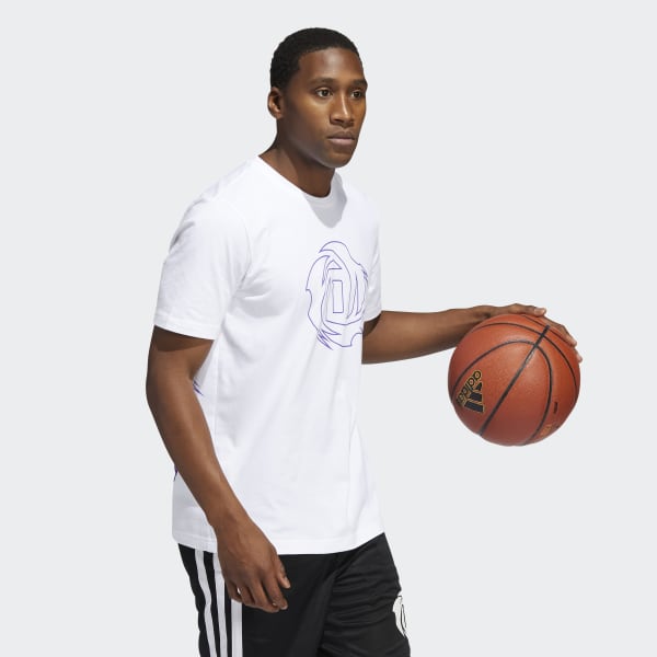 D rose adidas deals t shirt