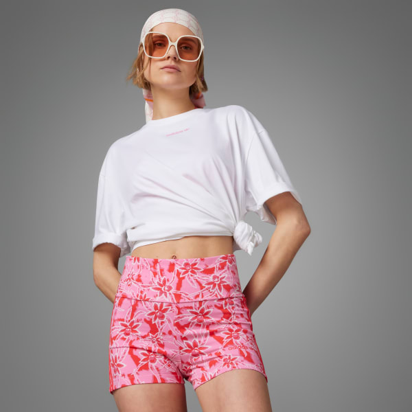 Roze Allover Print Short