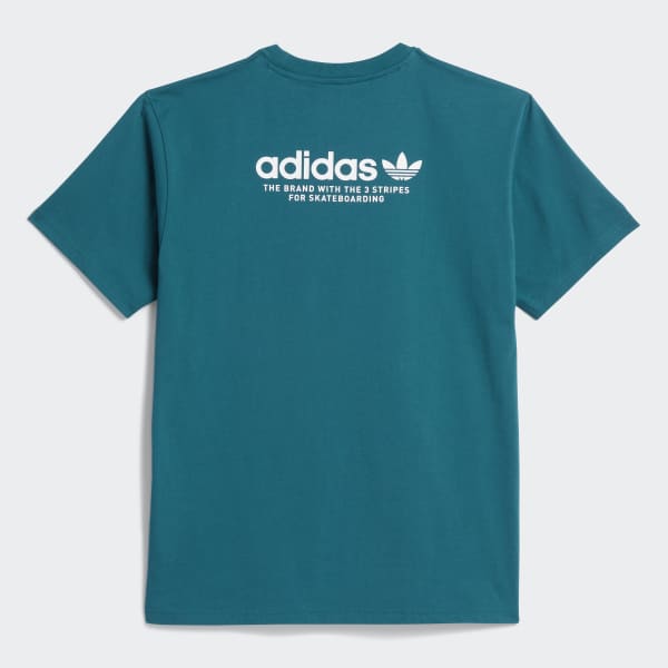 Turquoise Skateboarding 4.0 Logo T-shirt (Uniseks) 21301