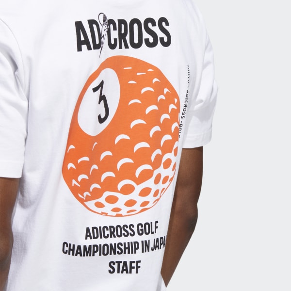 Hvid Adicross T-shirt HI282