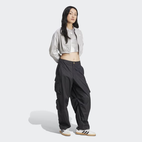 adidas スリム クロップド トラックトップ ジャージ 受注生産品】 セール】スリム クロップド アディダス / トラック