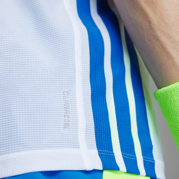 สีขาว เสื้อวิ่ง Adizero Retro