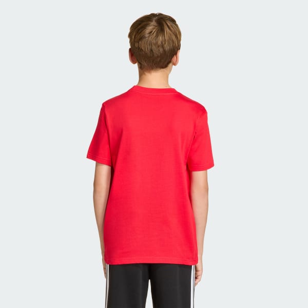 Vermelho CAMISETA ESTAMPA CAMUFLAGEM INFANTIL