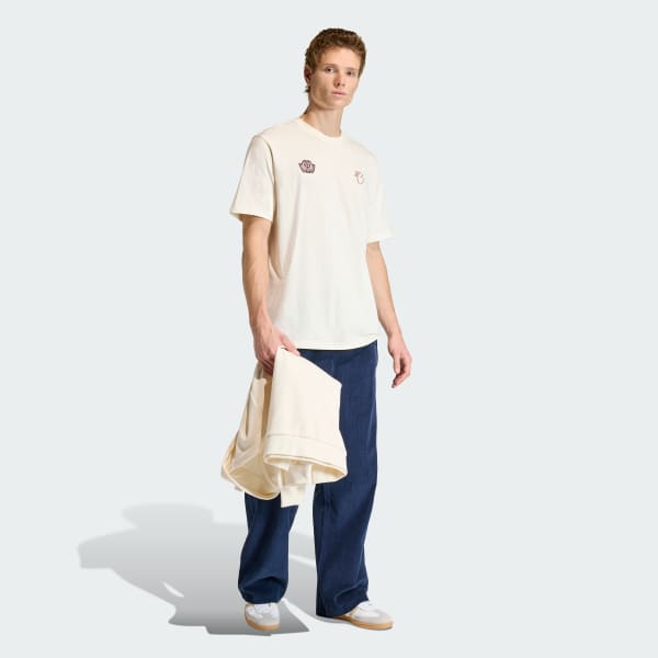 White Jude Bellingham Loose T-Shirt
