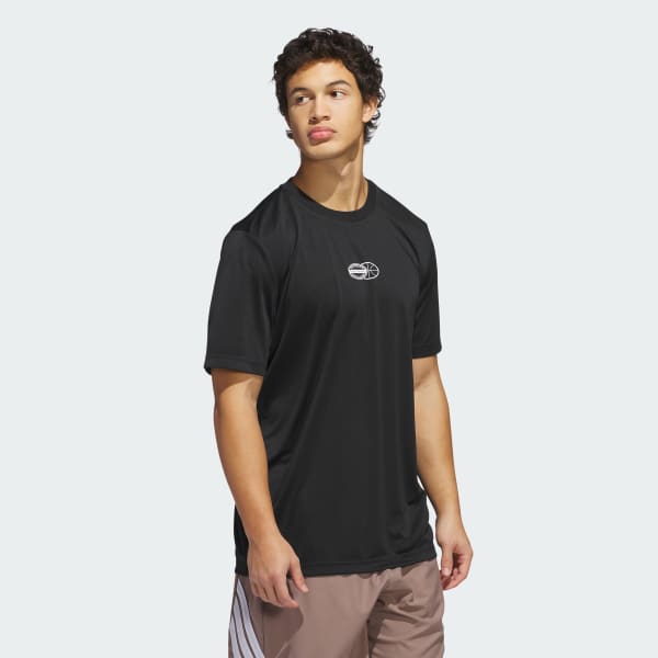 ブラック Get Buckets グラフィック半袖Tシャツ