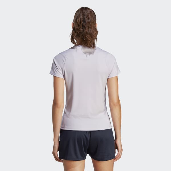 Lila adidas x Parley Running Tee