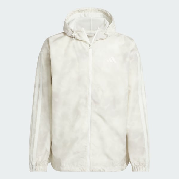 Hvit M ESS WOVEN JKT