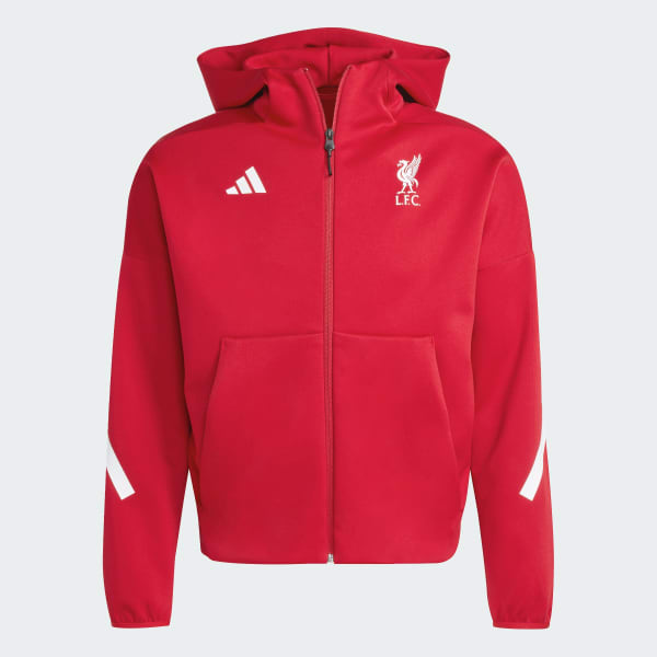 希少　リヴァプール　アンセム上下セット　adidas adidas Liverpool FC ADIDAS Z.N.E. Anthem Jacket - Red | Free