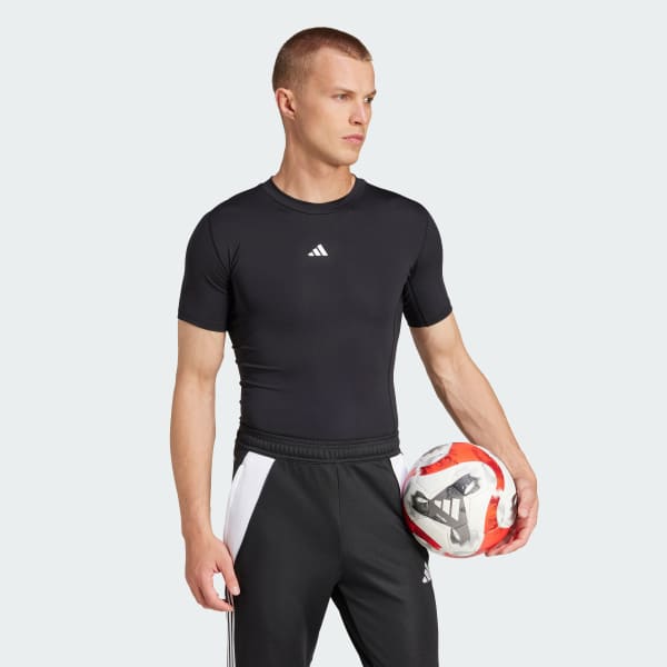 ブラック テックフィット 半袖Tシャツ