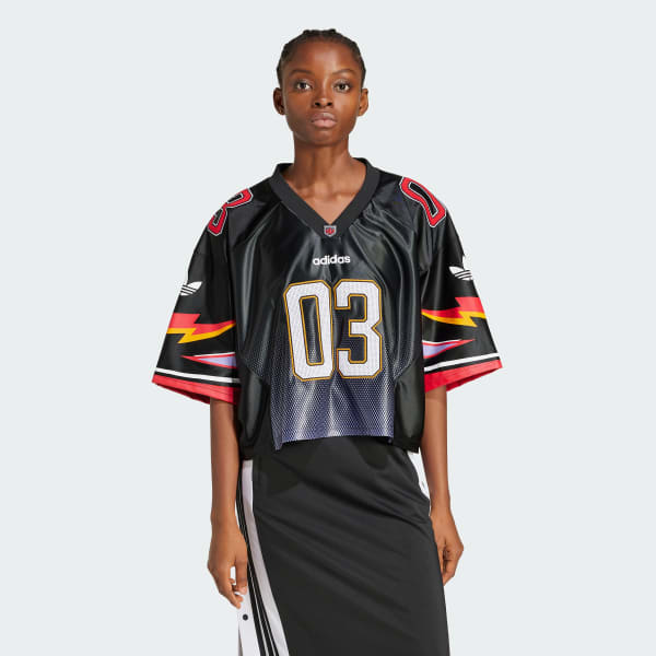 Black Adilenium Season 3 Short Sleeve Graphics Jersey