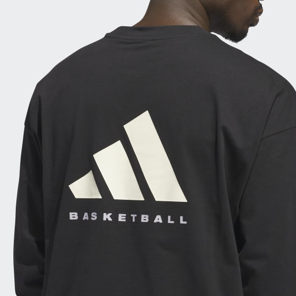 ★adidas★ Basketball Tee Deep Navy JE3764 adidas Basketball Tee - Blue | adidas India