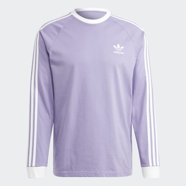 Purple adidas top outlet