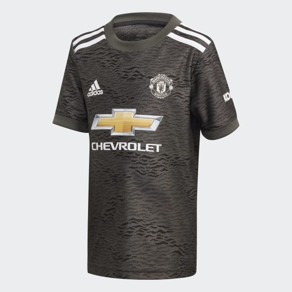 Green Manchester United Away Mini Kit