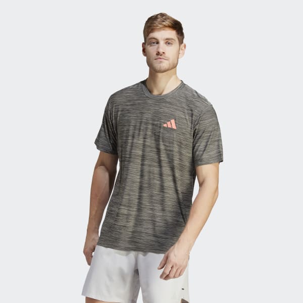 Green Train Essentials Seasonal Stretch Training Tee