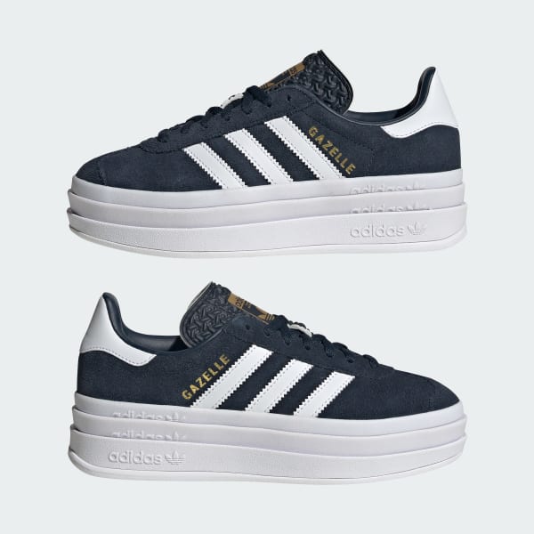 adidas Gazelle Bold Shoes Kids - Blue | Free Shipping with