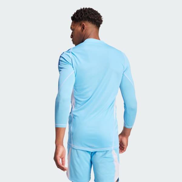 Bleu Maillot de gardien de but manches longues Tiro 24