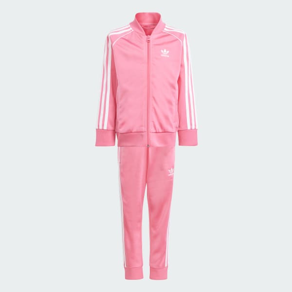Adidas roze trainingspak clearance