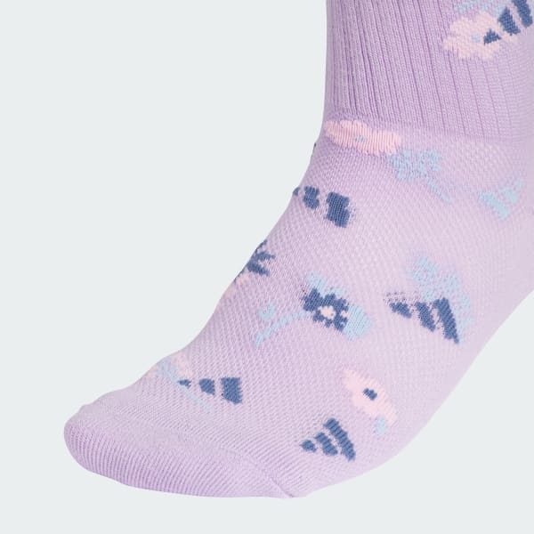 Girl's Cushioned Graphic 6-Pack Quarter