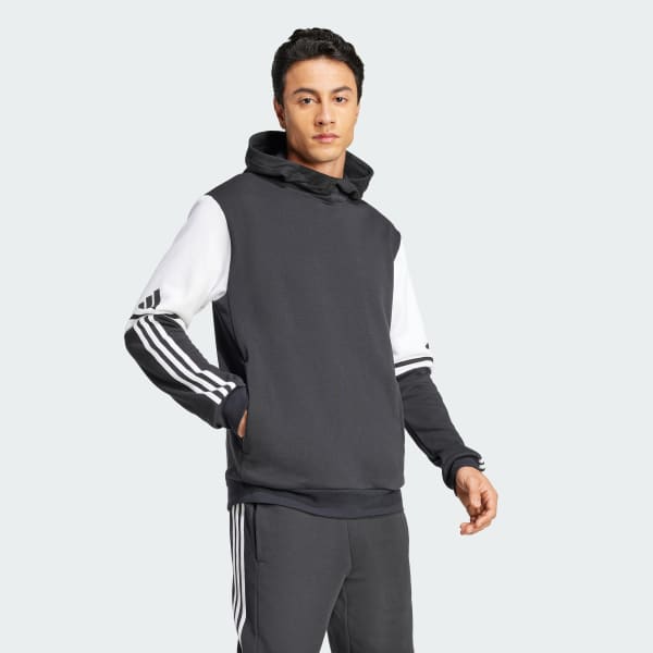Czerń Bluza z kapturem Squadra 25 Sweat