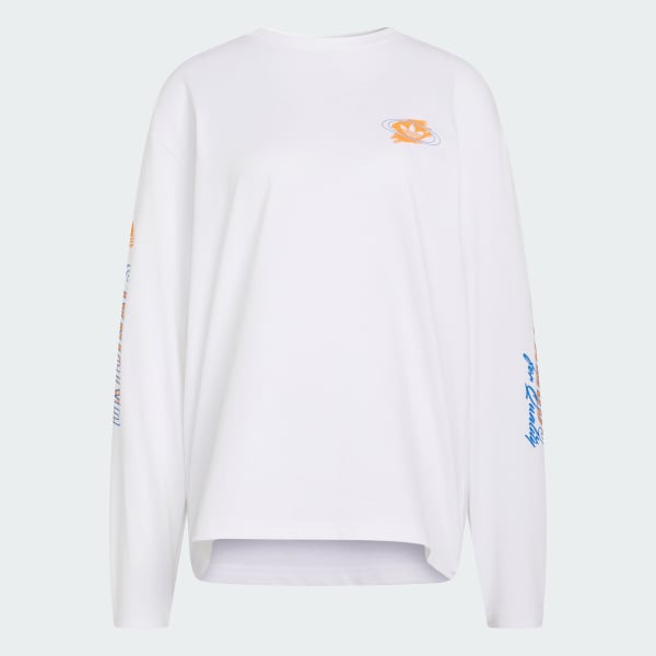White GRAPHIC LONGSLEEVE T-Shirt