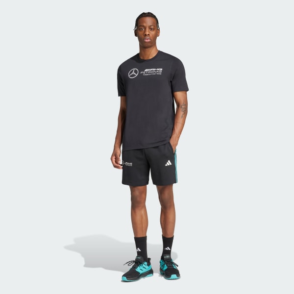 adidas MERCEDES - AMG PETRONAS FORMULA ONE TEAM DNA SHORT - Black