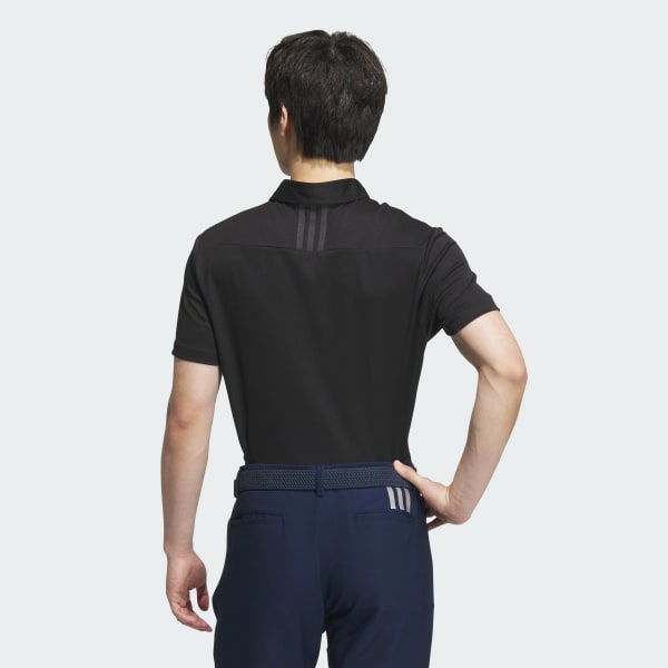 Black Short Sleeve Polo Shirt