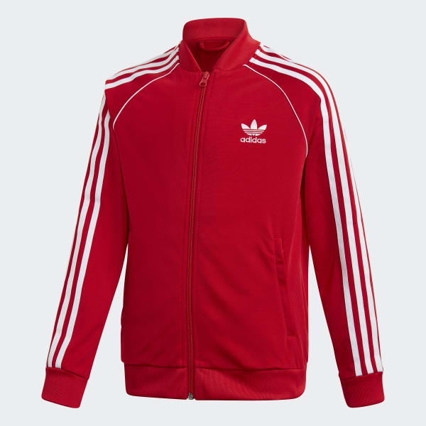 red adidas clothing