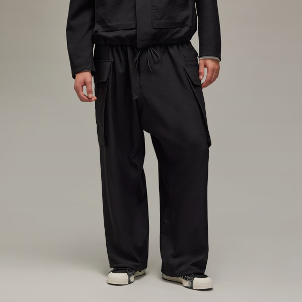 cerná Kalhoty Y-3 Sport Uniform Cargo