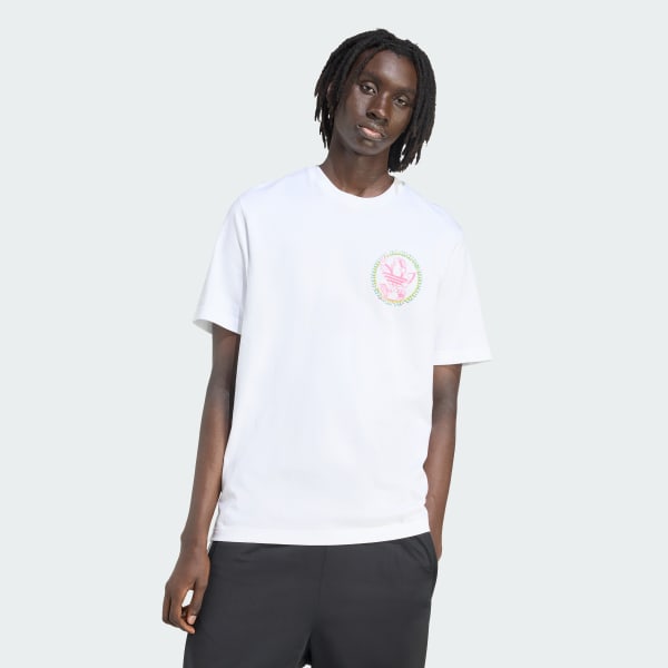 White Trefoil Series Loose Tee
